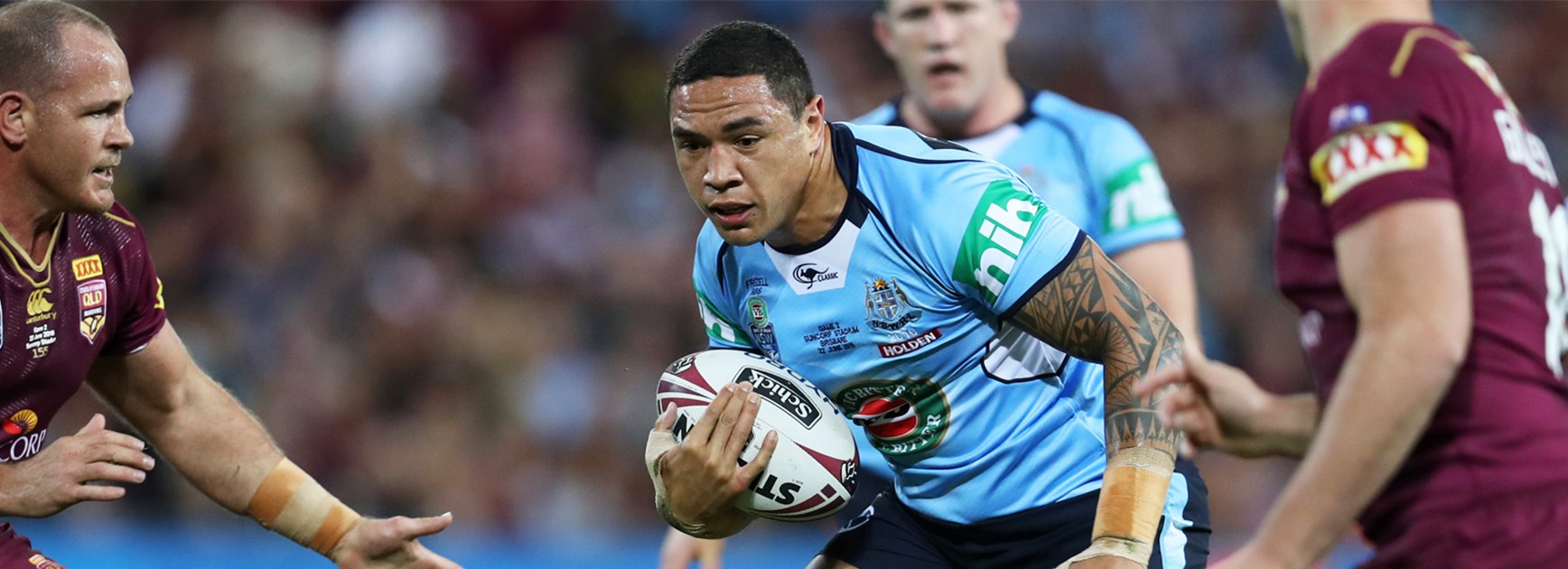 Tyson Frizell was impressive in his State of Origin debut.