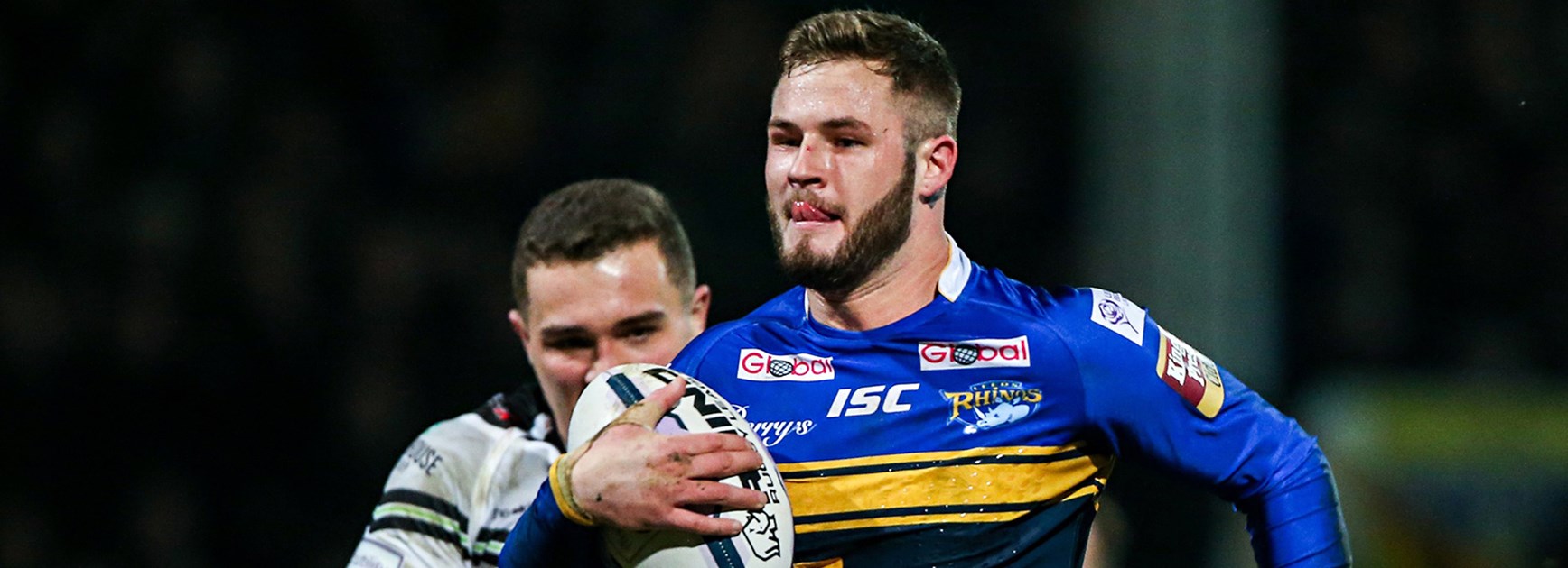 England fullback Zak Hardaker was named the Super League's Man of Steel when playing for Leeds in 2015.