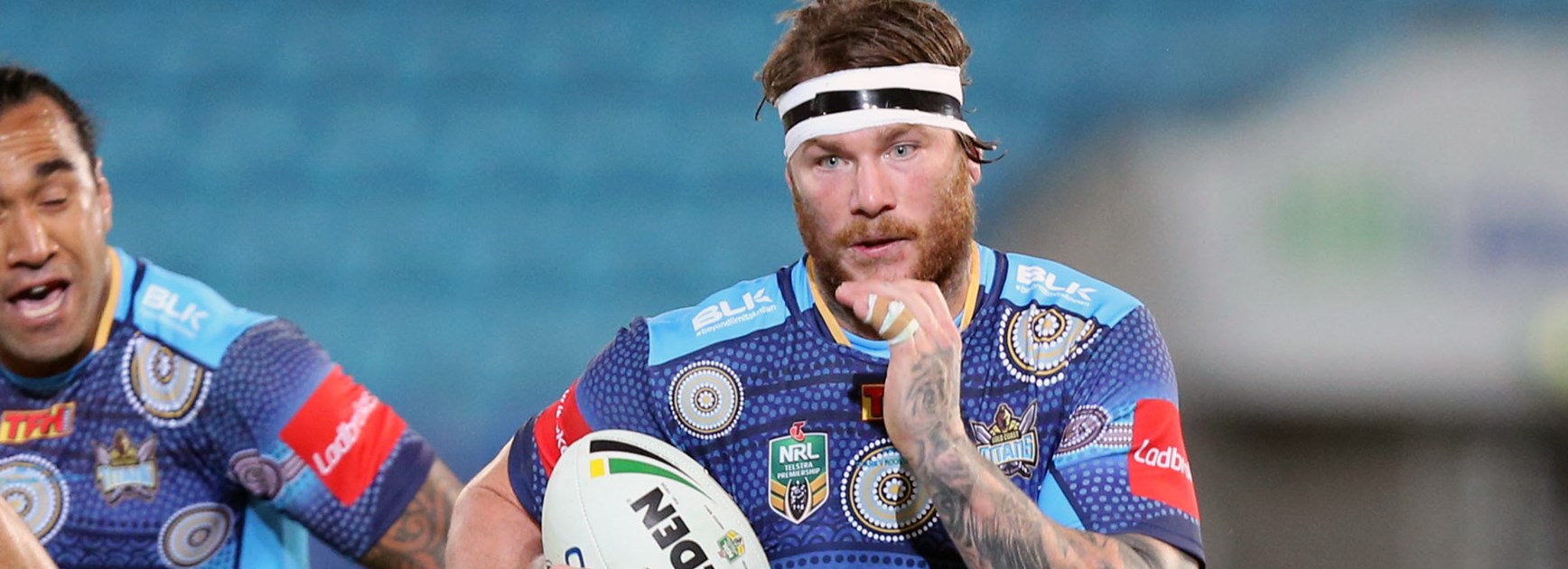 Titans back-rower Chris McQueen scored his first try in Gold Coast colours in Round 10.