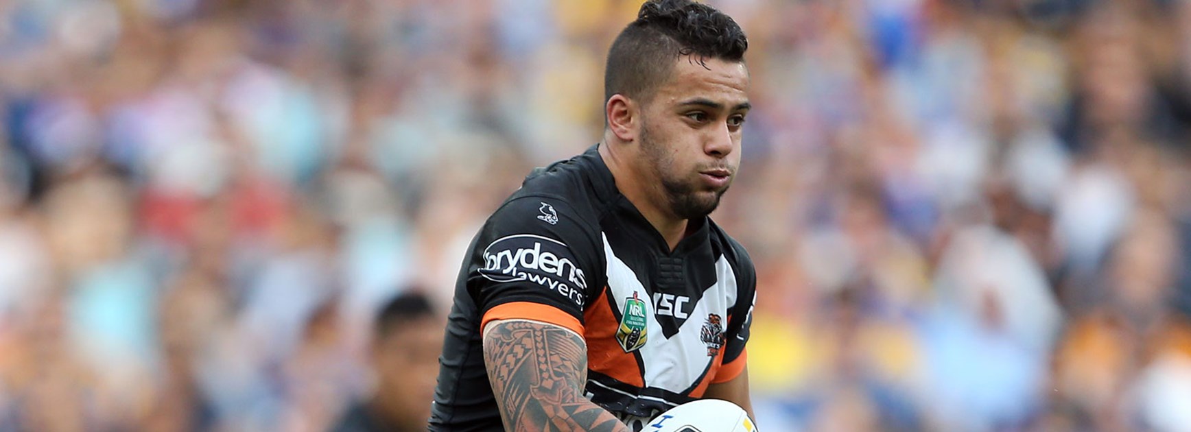 Wests Tigers forward Josh Aloiai was charged by the NRL match review committee in Round 17.
