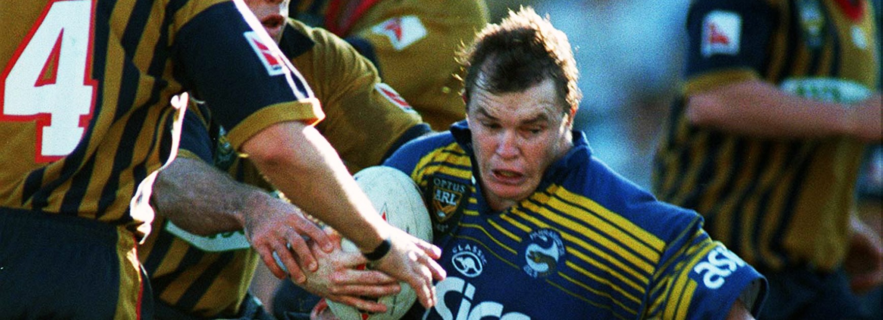Brett Horsnell during his time at the Parramatta Eels.
