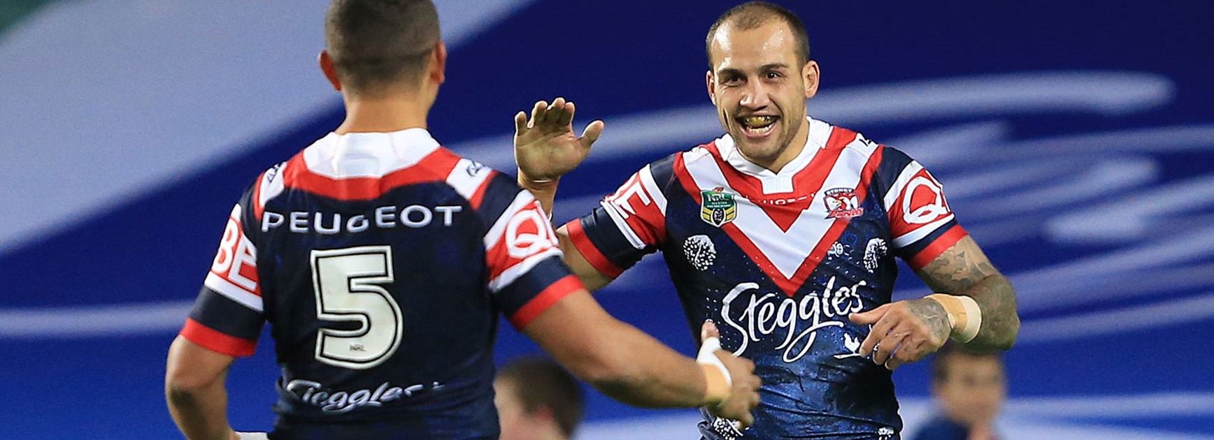 Roosters fullback Blake Ferguson was strong as his side downed the Broncos.