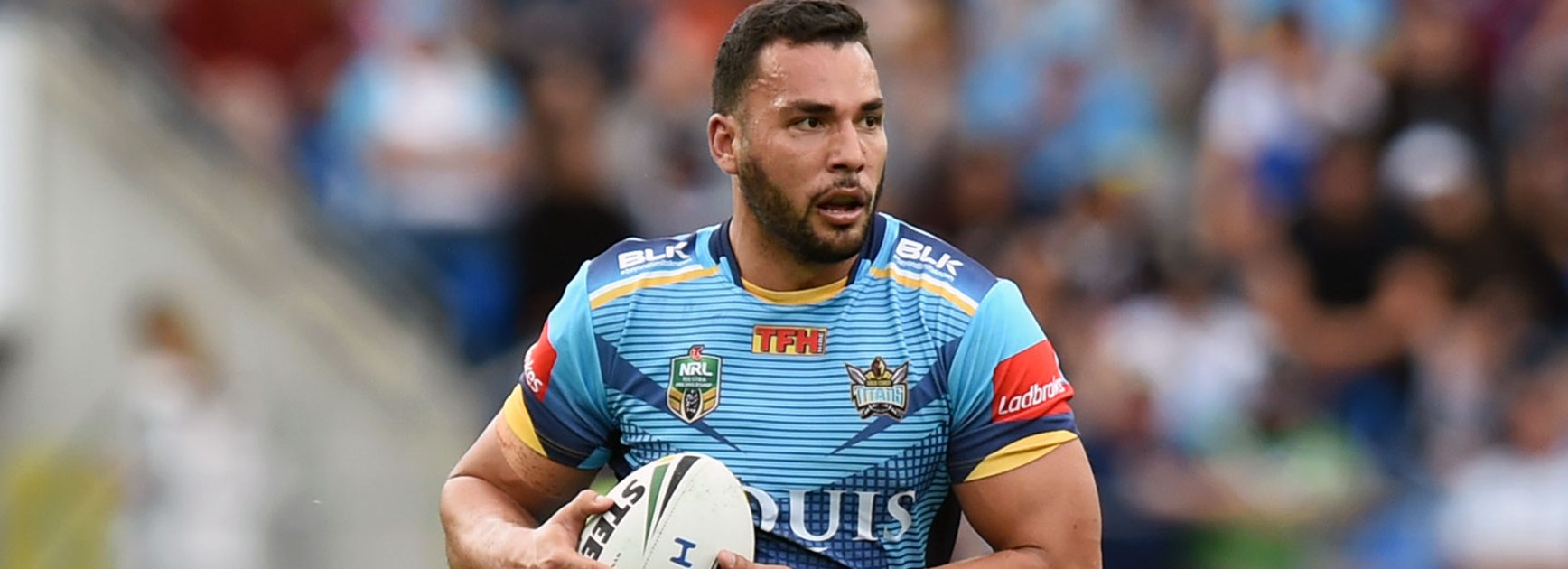 Titans prop Ryan James faces a one-week ban, charged in Round 23.