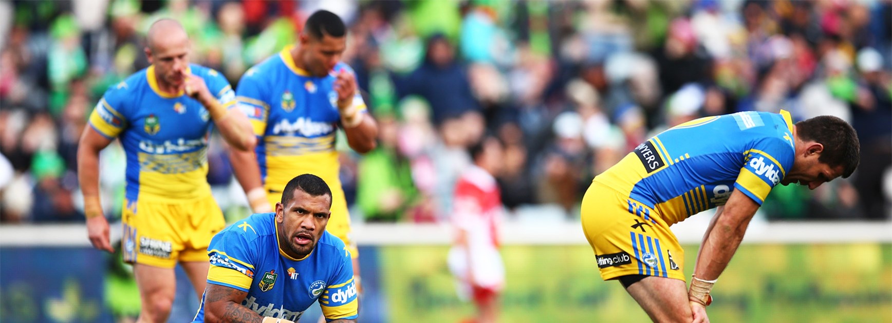 The Parramatta Eels were on the wrong end of a strong Raiders comeback in Round 24.