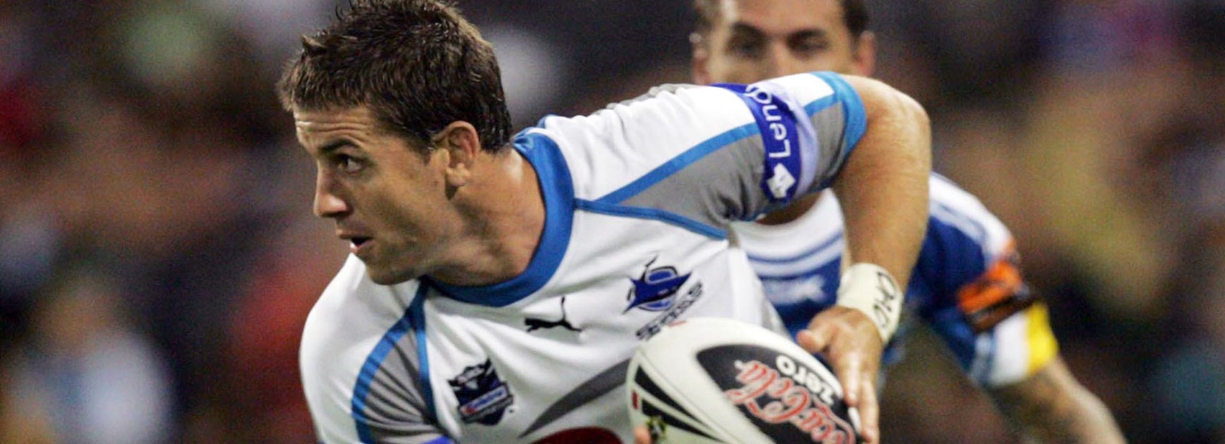 Josh Hannay in action for the Sharks in 2007.