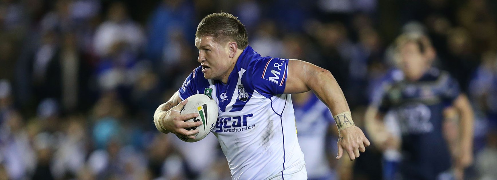 Greg Eastwood took an intercept and ran 50 metres to score at Belmore Sports Ground.