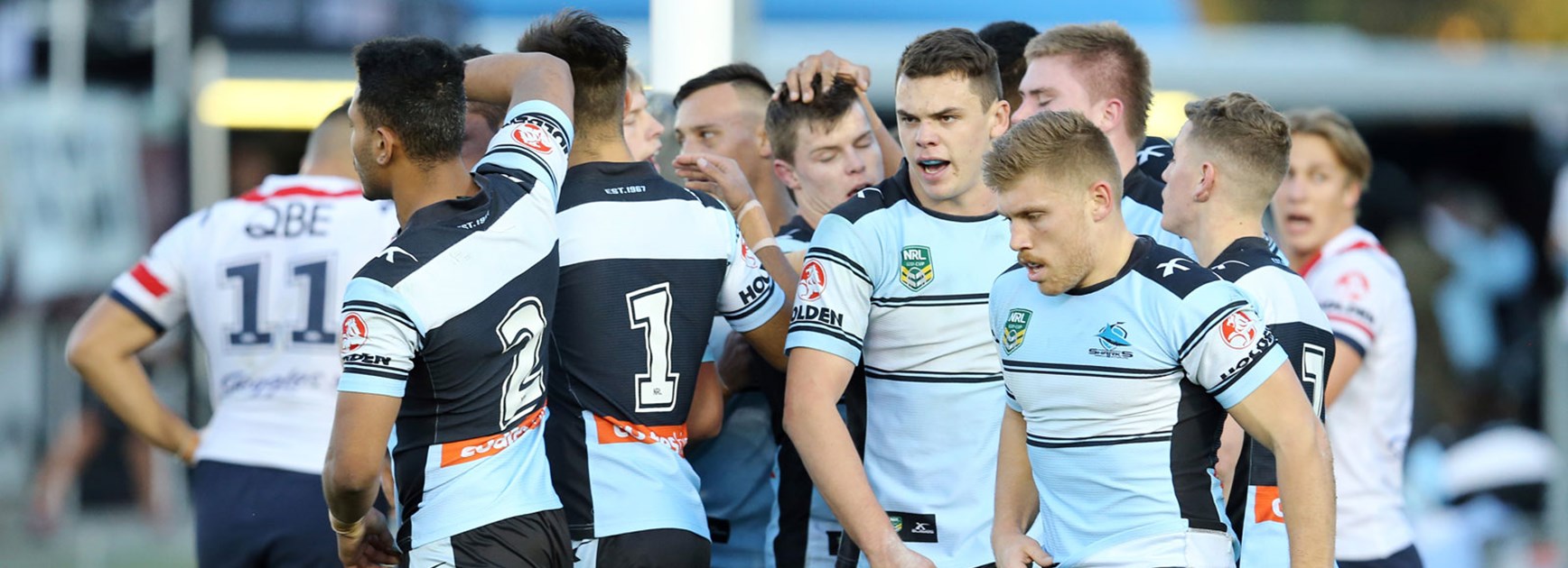 The Sharks NYC side enjoyed a tight victory over the Roosters in Round 25.
