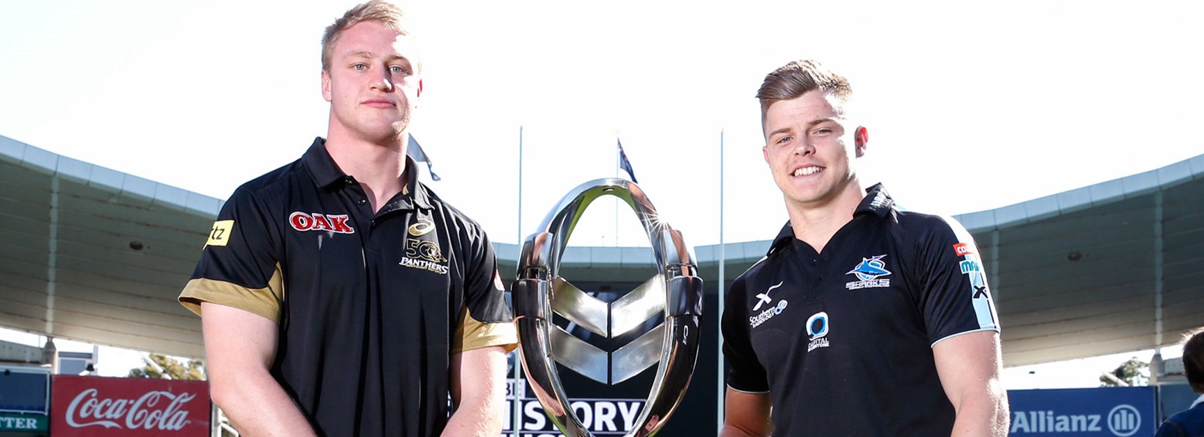 The Panthers and Sharks will meet in the first week of the 2016 Holden Cup Finals Series.