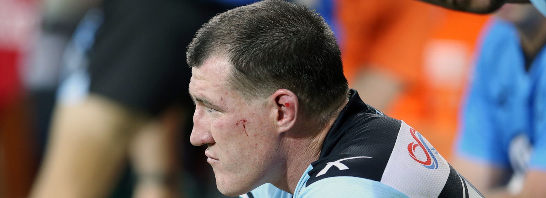 Sharks captain Paul Gallen was a late withdrawal for his side's qualifying final win over the Raiders.