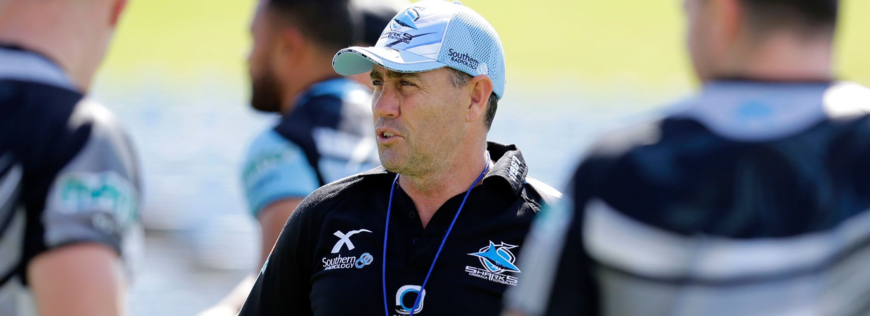 Sharks coach Shane Flanagan has laughed off comments made by Raiders counterpart Ricky Stuart.