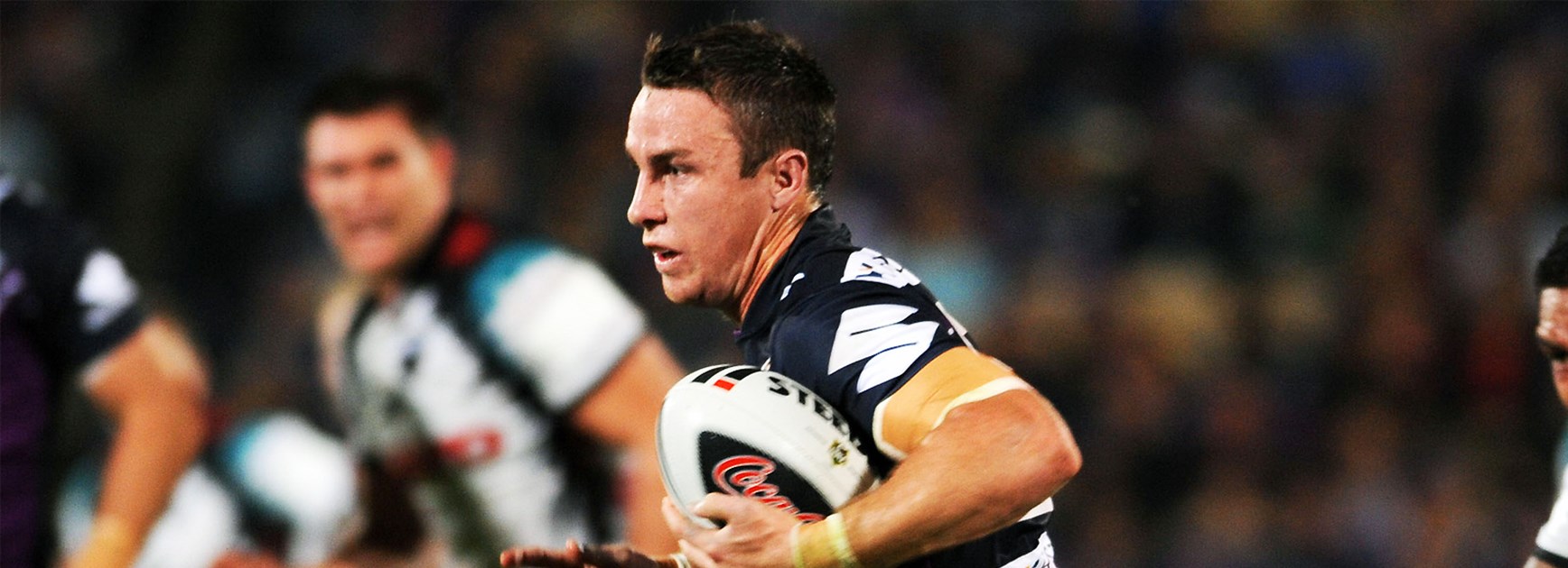 James Maloney in action for the Melbourne Storm in 2009.