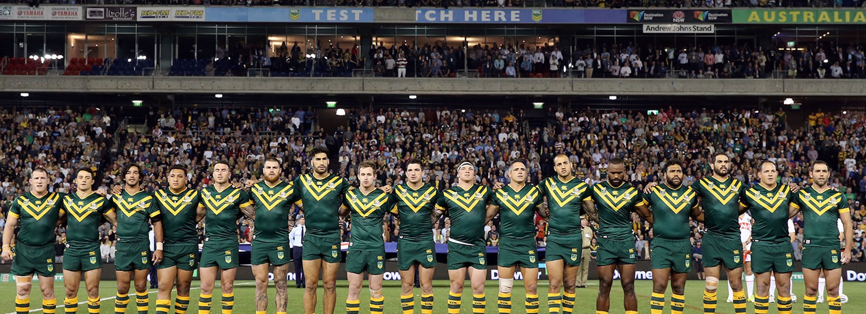 The Kangaroos have named their squad for the Test against New Zealand and Four Nations tournament.