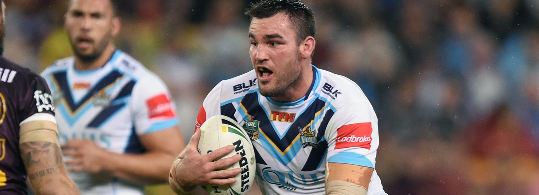 Luke Douglas's last game in the NRL was a long-awaited finals appearance with the Titans.