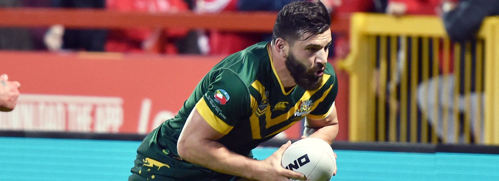 Josh Mansour crossed for two tries against Scotland in the opening game of the 2016 Four Nations.