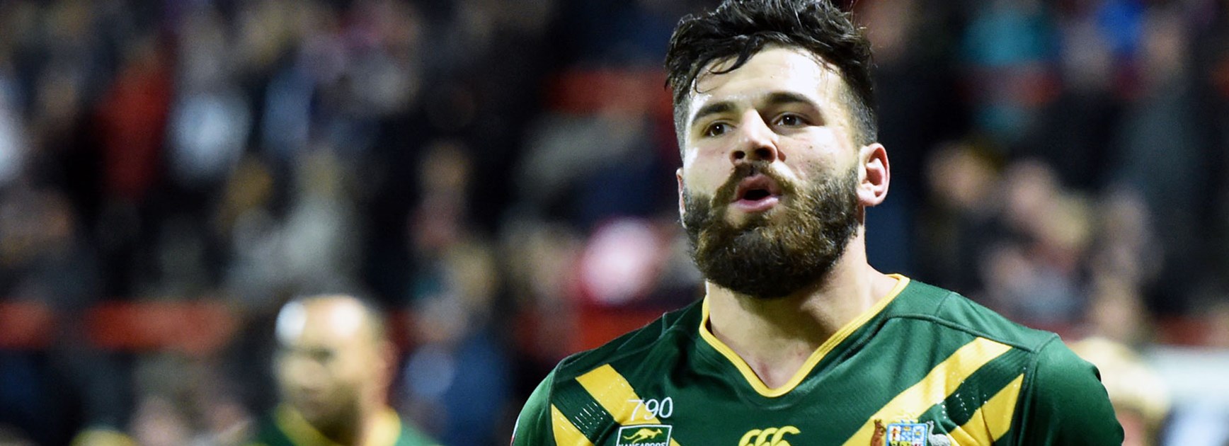 Kangaroos winger Josh Mansour has been ruled out of the remainder of the Four Nations with a knee injury.
