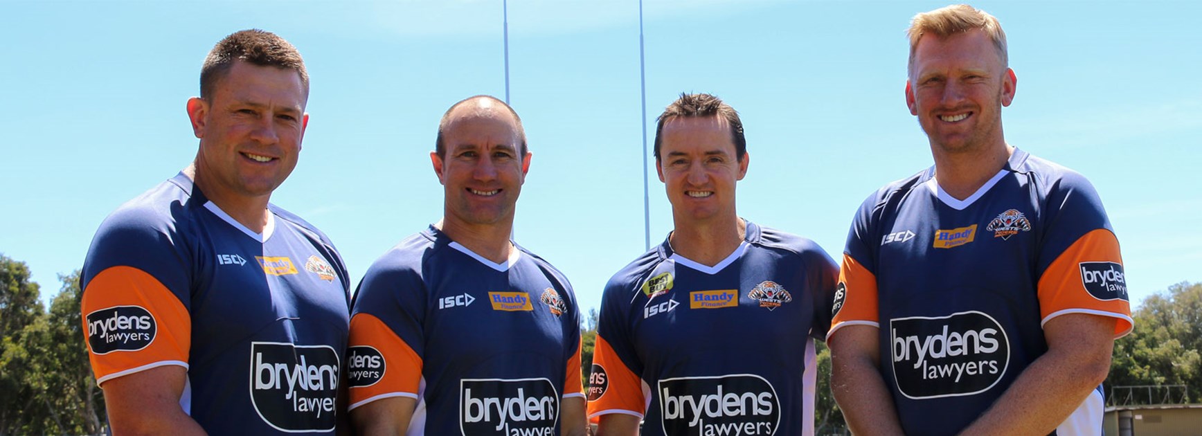 Paul Stringer, Craig Sandercock and Andrew Webster will form Jason Taylor's new-look coaching staff for 2017.