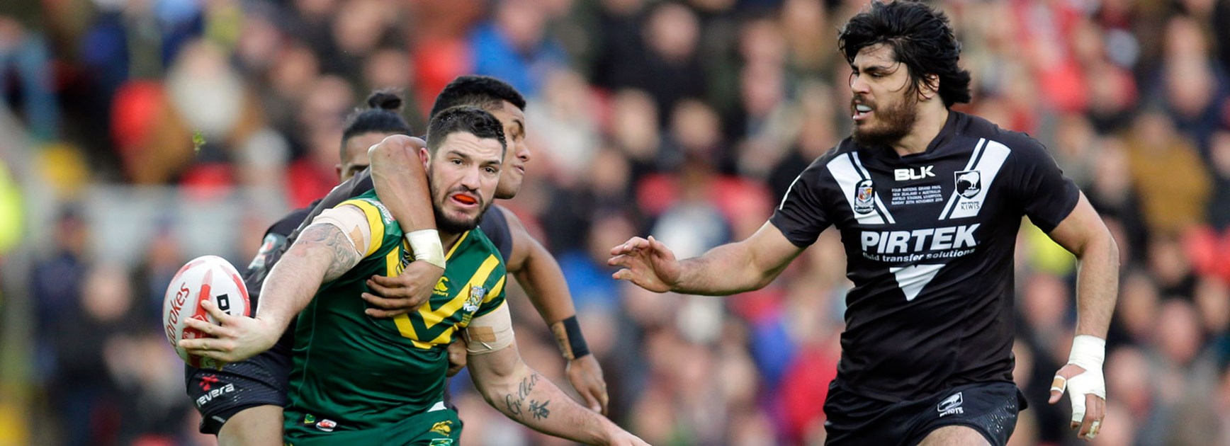The Kiwis' left-edge defence leaked several tries in the Four Nations final.