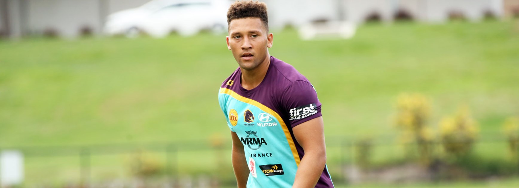 Broncos young gun Gehamat Shibasaki could push for a spot in the NRL side in 2017.
