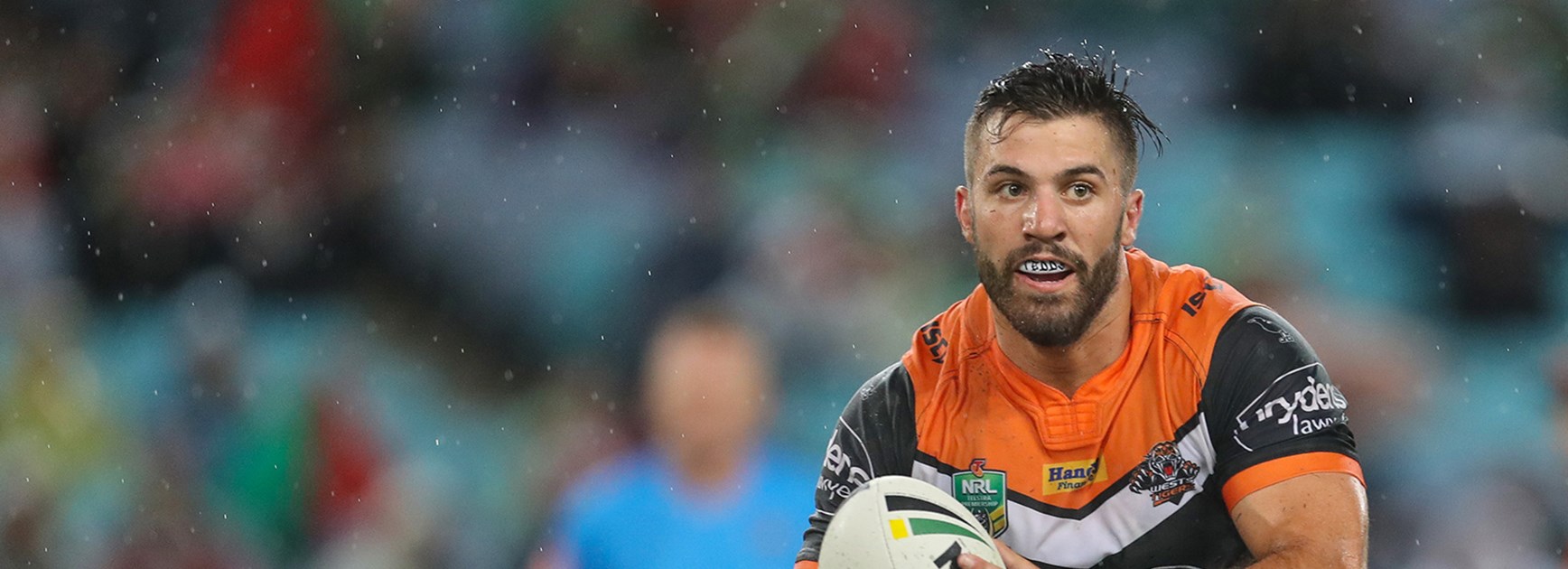 Wests Tigers fullback James Tedesco was in scintillating form against the Rabbitohs in Round 1.