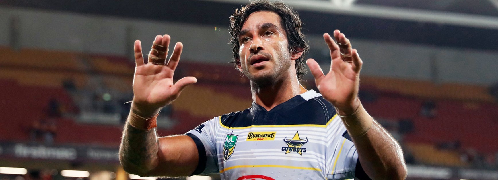 Johnathan Thurston following the Cowboys' golden point win over the Broncos.