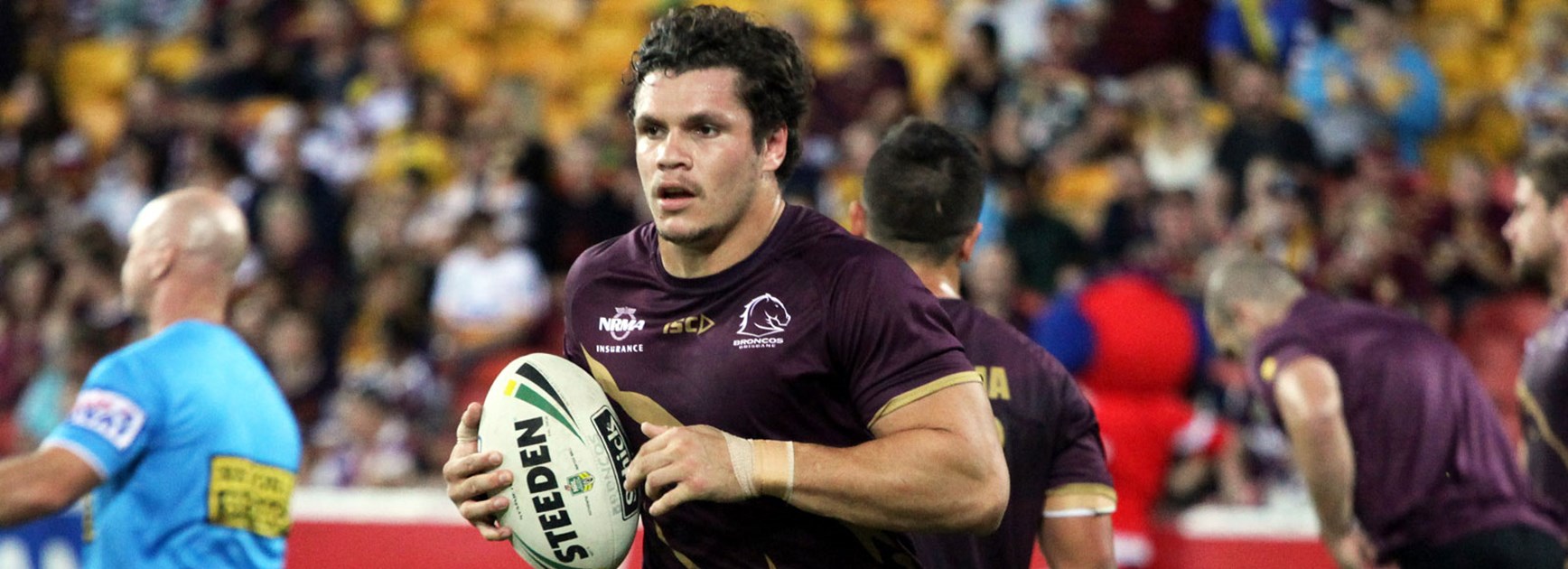 Broncos centre James Roberts has developed into a leader.