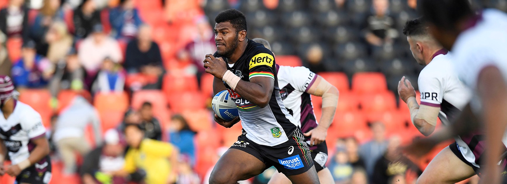 Maika Sivo is still learning the game of Rugby League, but he took little time to learn how to find the try line.