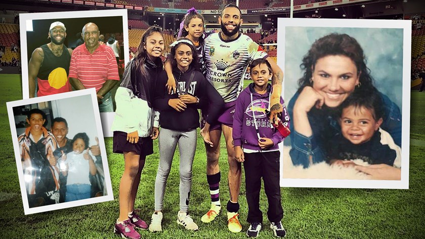 Family is the centre of Josh Addo-Carr's world.