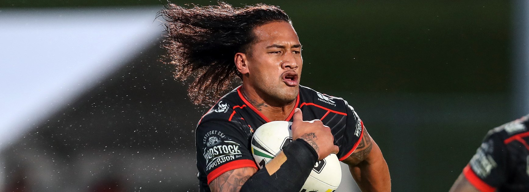 James Gavet in action for the Warriors in 2018.