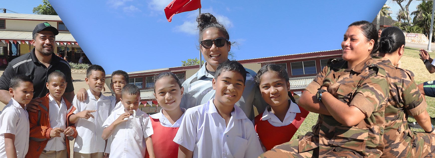 Simaima Taufa making her voice heard in anti-violence campaign in Tonga