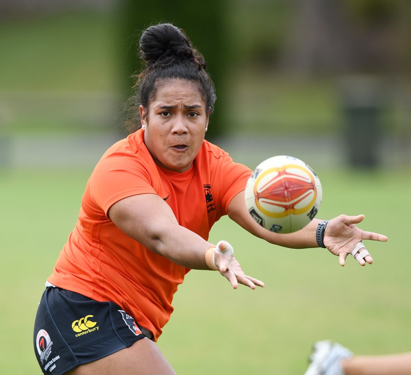 Jillaroos player Simaima Taufa has strong ties to Tonga.