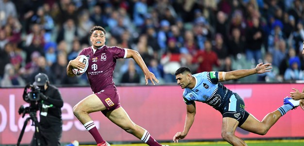 Rookie monsters: Half-time talk fires new-look Maroons to Blues boilover
