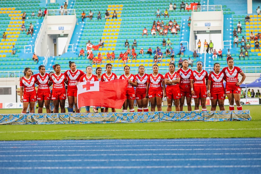 Tonga women's team won silver at their first Pacific Games in Honiara