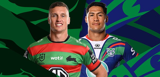 Rabbitohs v Warriors: Mitchell, Johnston out; RTS moves to wing
