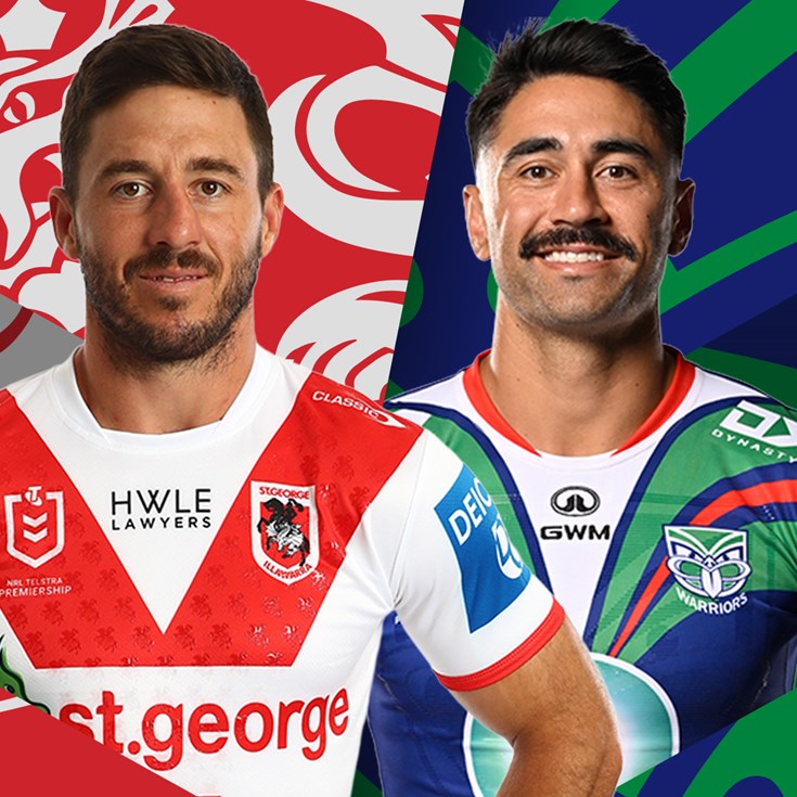 Dragons v Warriors: Bird out, Lomax to centre; Tevaga, CHT out