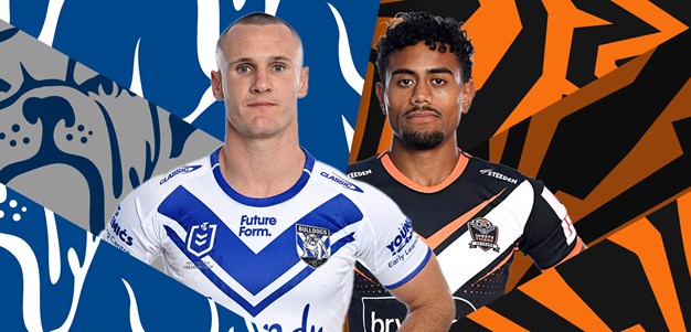 Bulldogs v Wests Tigers: Preston in the mix; Koroisau firming to play
