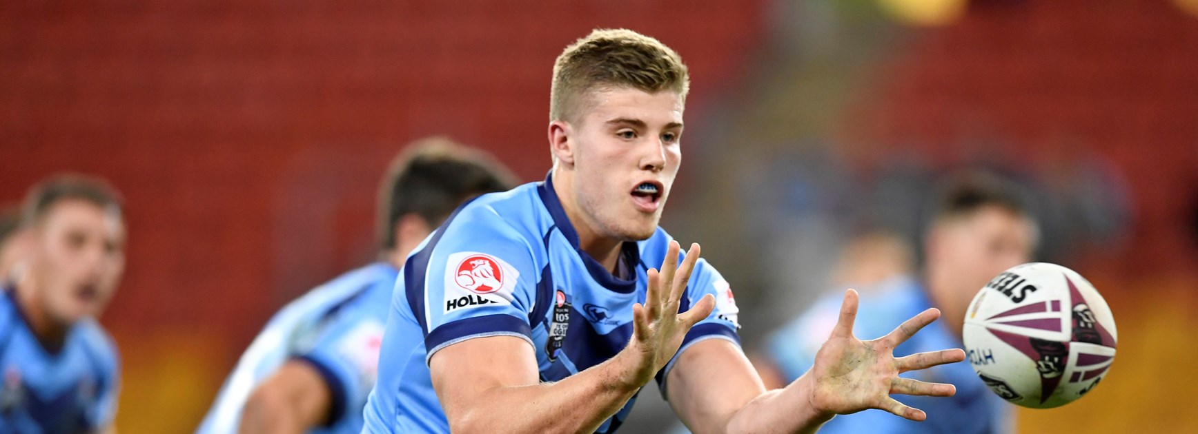 Raiders rising star Jack Murchie playing for the NSW Under 18 side.