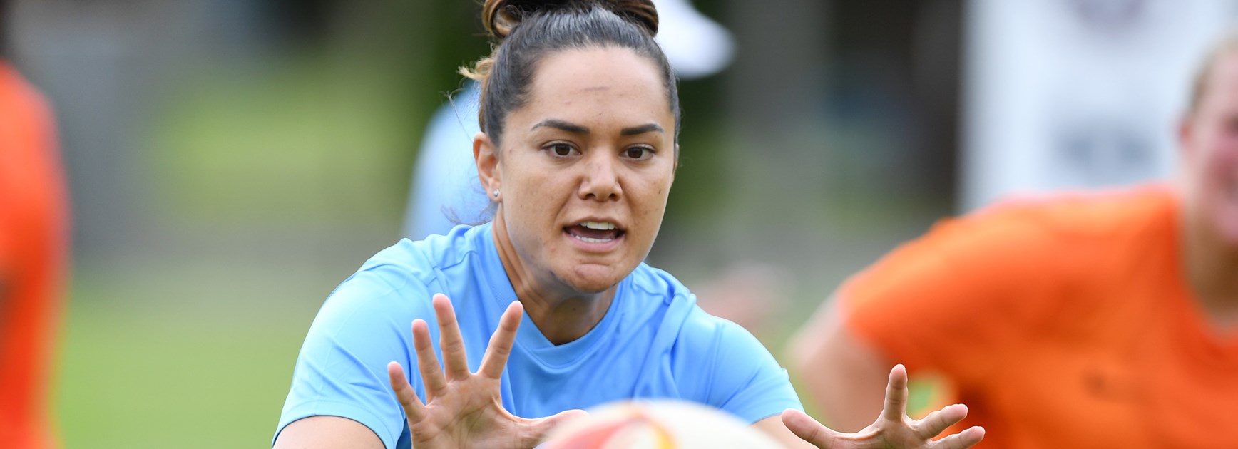 Jillaroo Shontelle Stowers.