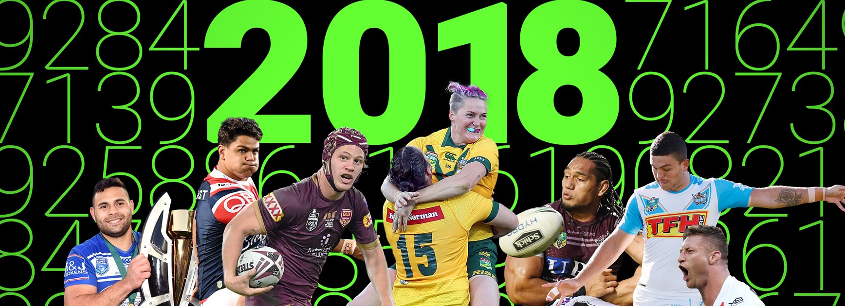 100-1: The numbers that defined the 2018 NRL season