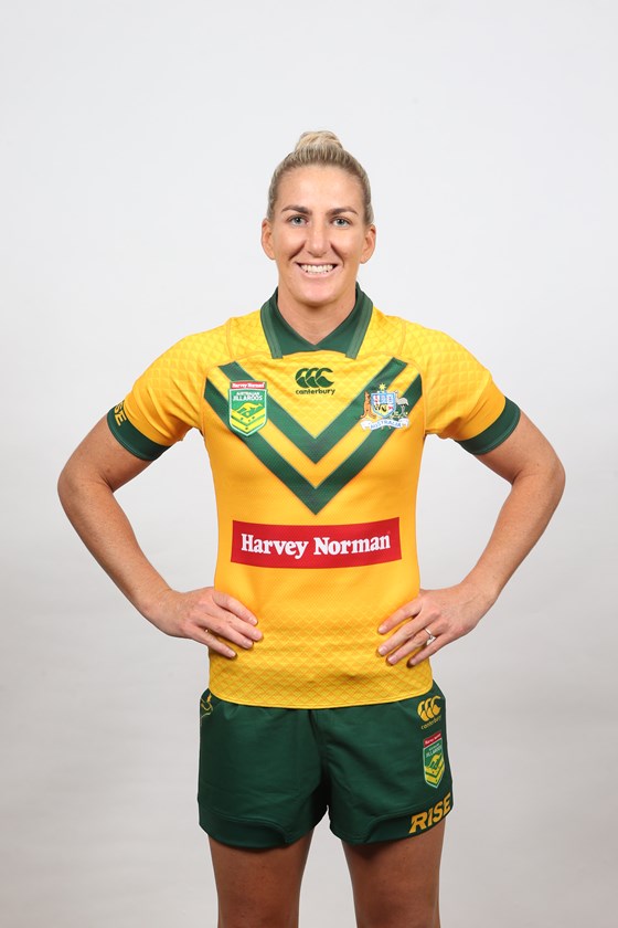 Jillarroos captain Ali Brigginshaw.