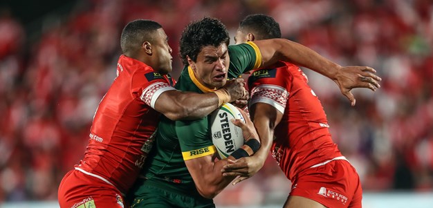 Kangaroos Match Tongan Pride In Historic Test Win