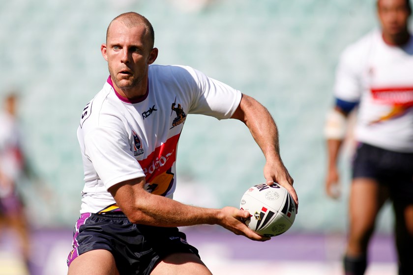 Scott Hill playing for the Storm in 2006.