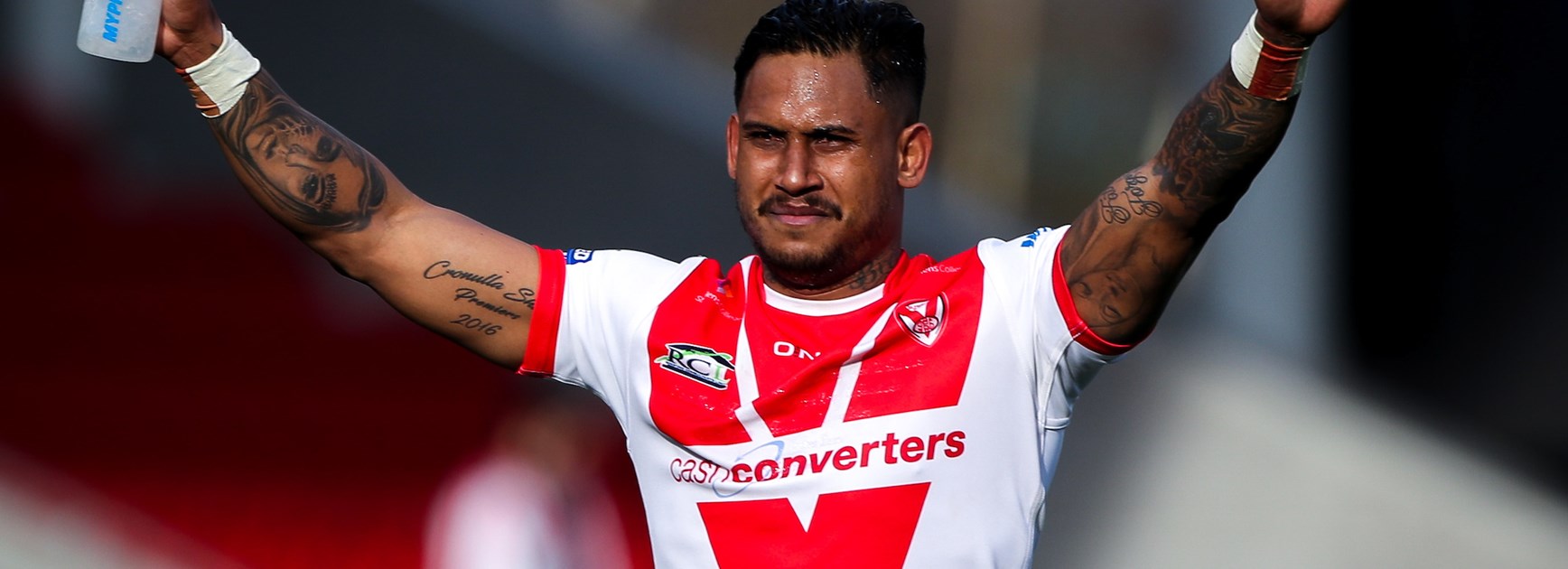 Ben Barba starred for St Helens in the Super League.