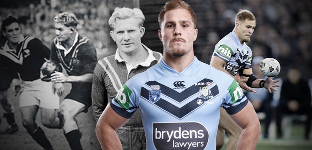 De Belin chases grandfather's Kangaroos jersey