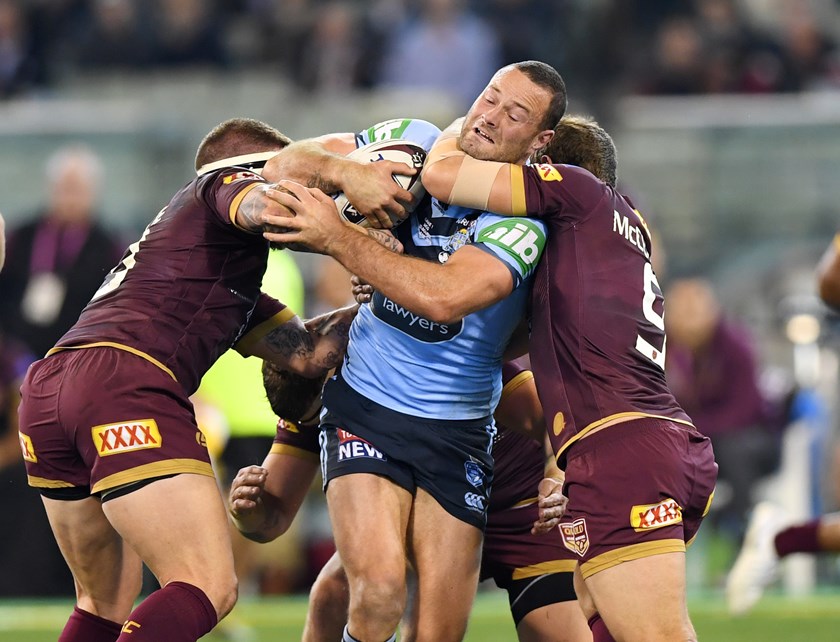 Blues forward Boyd Cordner.