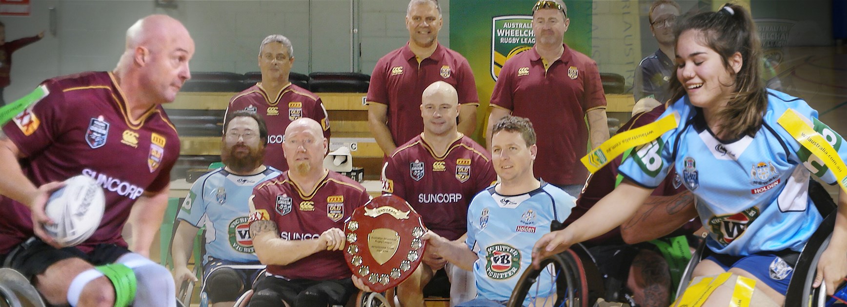 Wheelchair warriors provide State of Origin curtain raiser