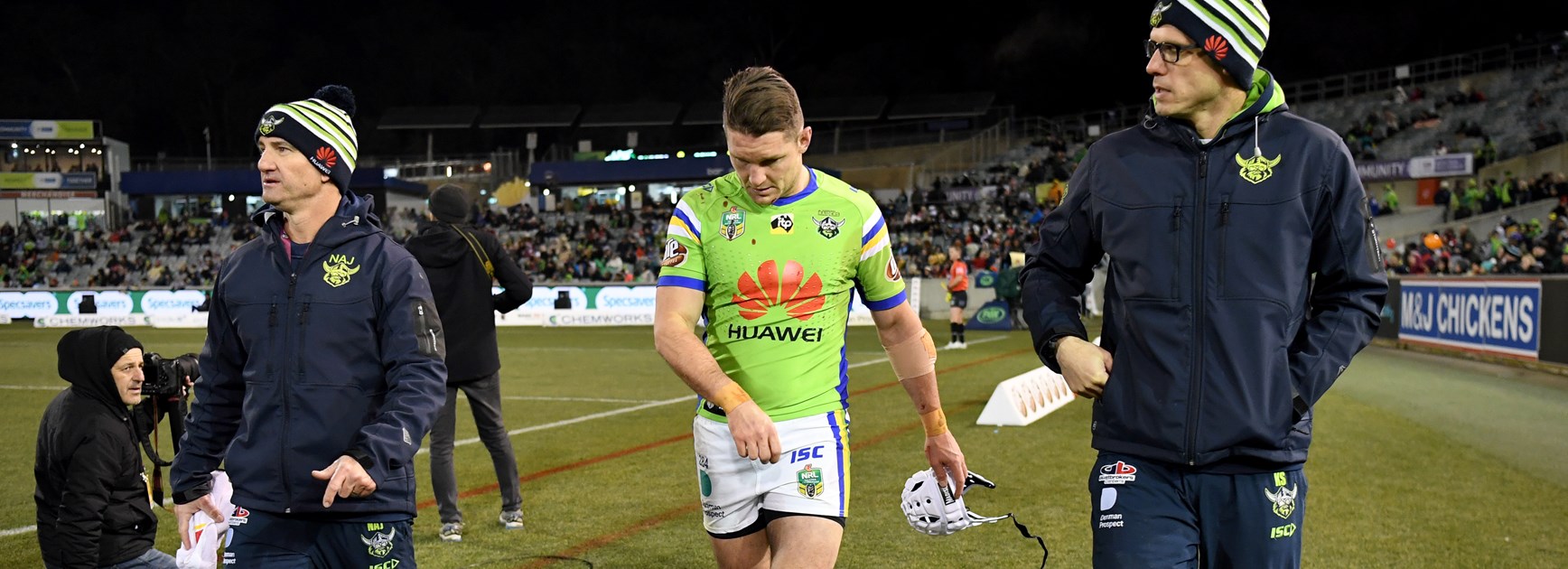 Jarrod Croker suffered a season-ending knee injury in round 18.