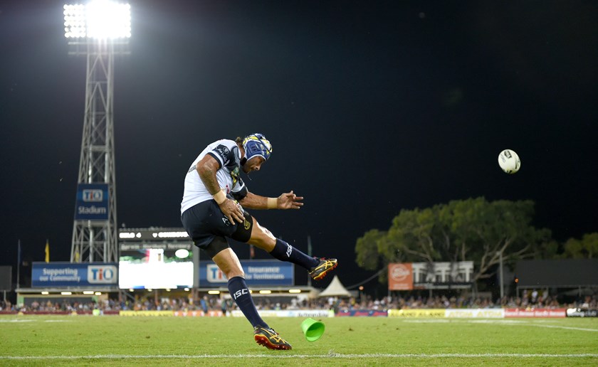 Johnathan Thurston is one of the game's finest goalkickers.