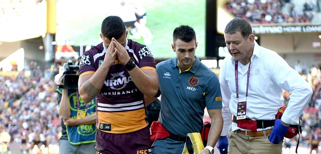 Fears for season as Su'A suffers broken ankle