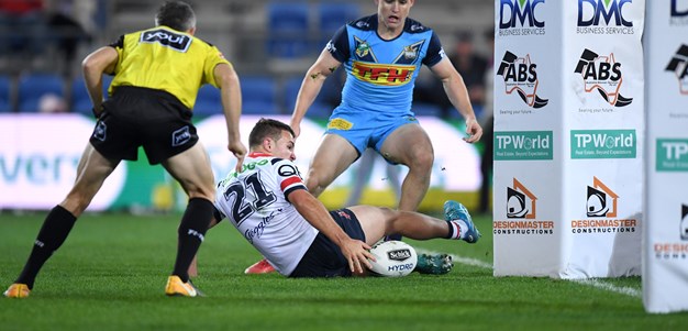 Roosters offer mixed views on Bunker blunder try