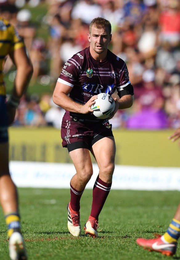 Manly five-eighth Lachlan Croker.
